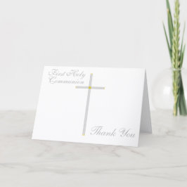 Tarjetas de agradecimiento por Primera Comunión