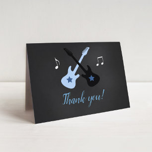 Tarjetas de agradecimiento Rock a bye Baby Rock St