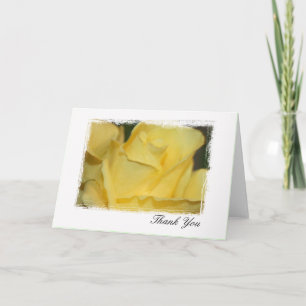 Tarjetas de agradecimiento Rosa Amarilla
