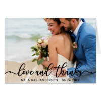 Tarjetas de agradecimiento tras la boda | Foto Amo
