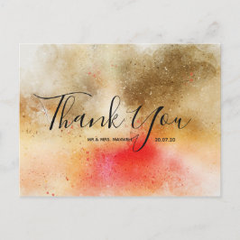 Tarjetas de agradecimiento tras la boda | Postales