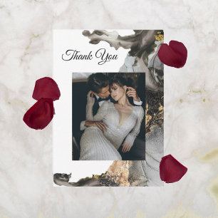 Tarjetas de agradecimiento Vanessa acuarela en bla