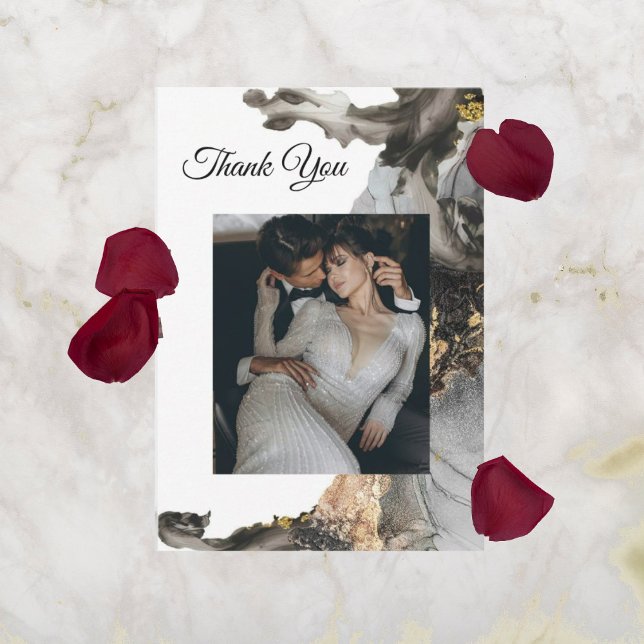 Tarjetas de agradecimiento Vanessa acuarela en bla (Subido por el creador)