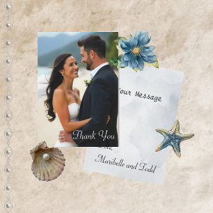 Tarjetas de agradecimiento Watercolor Majestic Mia
