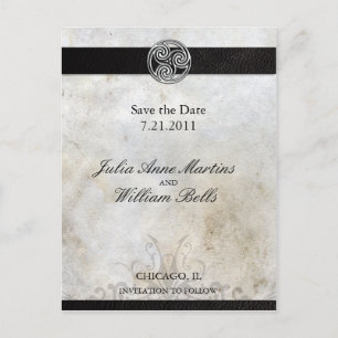 Tarjetas de ahorro de fecha de Nudo Celta