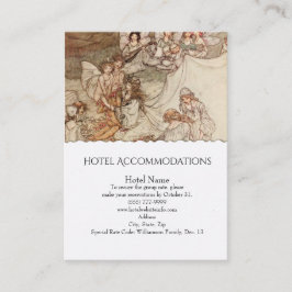 Tarjetas de alojamiento Dream Hotel de verano