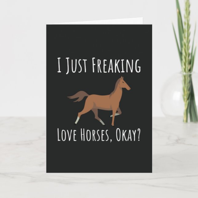 Tarjetas de Amante de Caballos Granja Equina Anima (Anverso)
