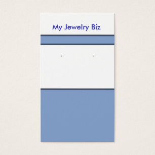 Tarjetas de amarre azul