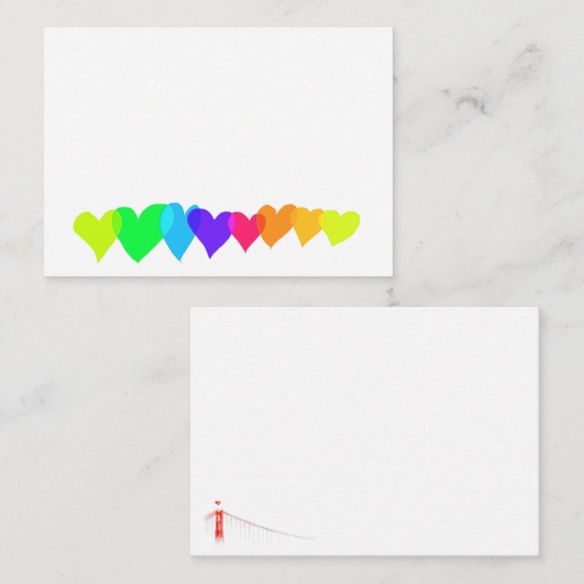 Tarjetas de amor (Anverso / Reverso)