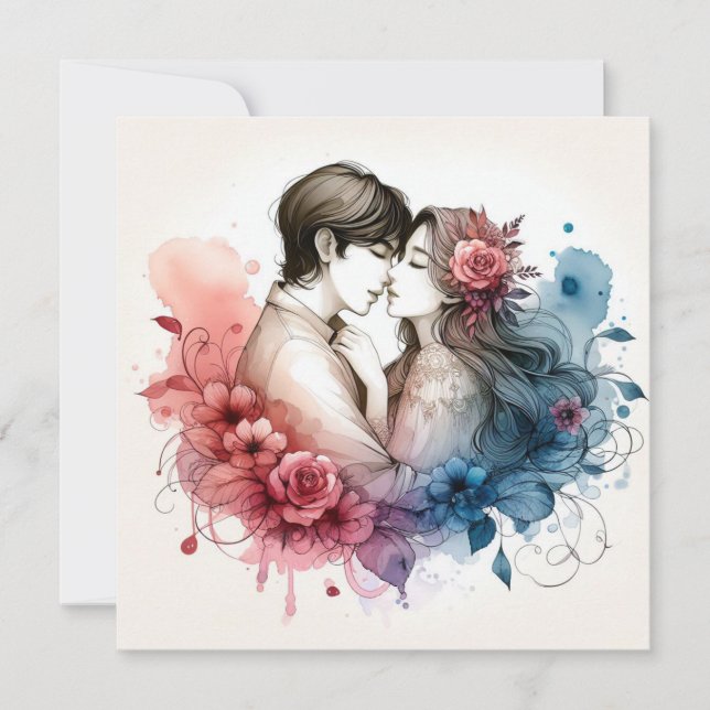 Tarjetas de amor de San Valentín (Anverso)