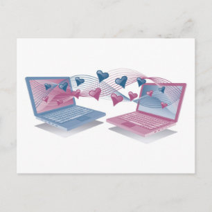 Tarjetas de amor para portátiles