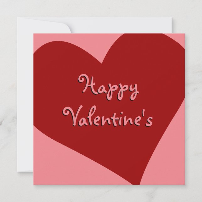 Tarjetas de amor personalizadas invitaciones de Sa (Anverso)