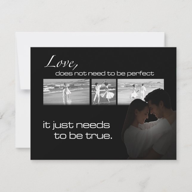 Tarjetas de amor verdaderas (Anverso)
