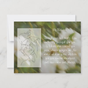 Tarjetas de amor y notas