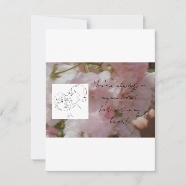 Tarjetas de amor y notas (Anverso)