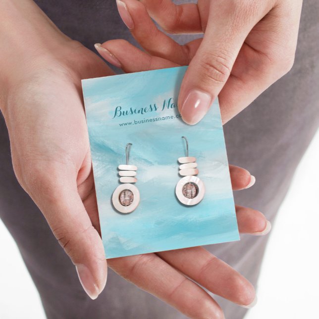 Tarjetas de anclaje de fondo del cielo azul de ver (Subido por el creador)