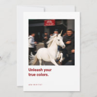 Tarjetas de ánimo con fotos de unicornios para cre