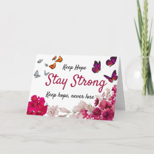 Tarjetas de ánimo para pacientes con cáncer llenas