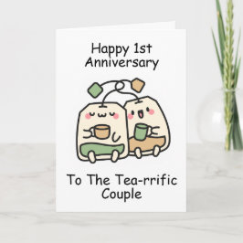 tarjetas de aniversario de primer boda divertidas