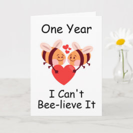 tarjetas de aniversario de primer boda divertidas