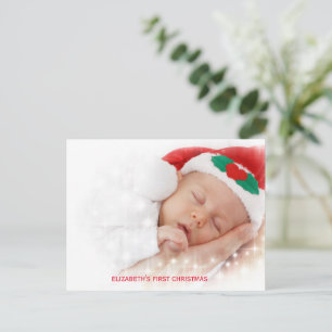 tarjetas de Año Nuevo con una foto de tu bebé