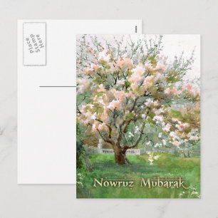 Tarjetas de Año Nuevo Persa Nowruz Mubarak