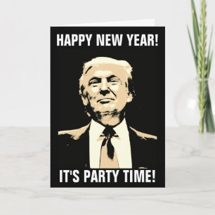 TARJETAS DE AÑOS NUEVOS DONALD TRUMP, DIVERTIDO