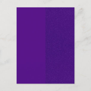 Tarjetas de Anuncio de Ruido Morado Personalizadas