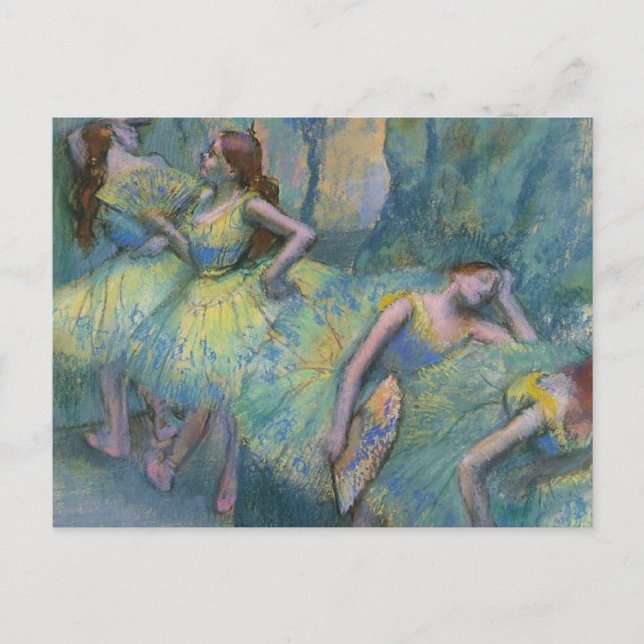 Tarjetas de arte Degas, tazas, Totes y regalos (Anverso)