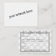 Tarjetas de arte miniatura de ACEO en blanco de ar