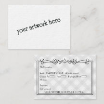 Tarjetas de arte miniatura de ACEO en blanco de ar