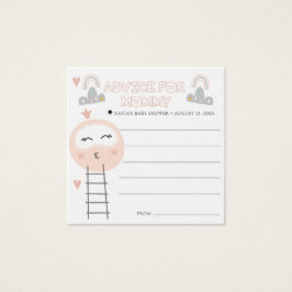 Tarjetas de asesoramiento de Baby Shower | Camino