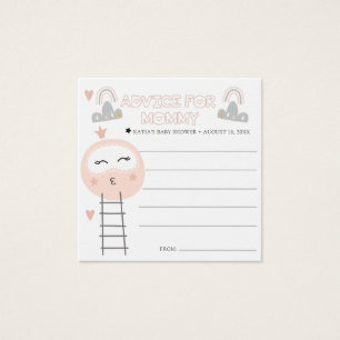 Tarjetas de asesoramiento de Baby Shower Camino