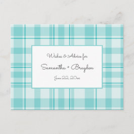 Tarjetas de asesoramiento de Baby Shower de papel