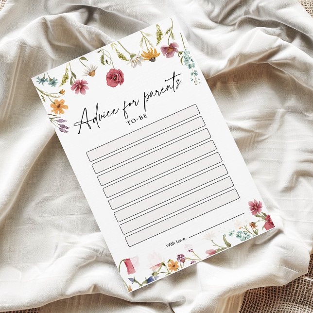 Tarjetas de asesoramiento de Baby Shower para futu (Subido por el creador)