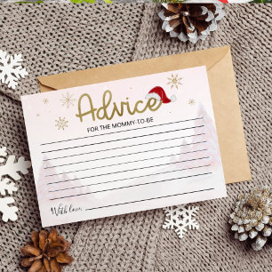 Tarjetas de asesoramiento de Baby Shower para Navi