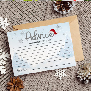 Tarjetas de asesoramiento de Baby Shower para Navi