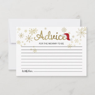 Tarjetas de asesoramiento de Baby Shower para Navi