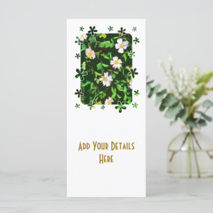 TARJETAS DE ASESORAMIENTO DE WILDFLOWERS