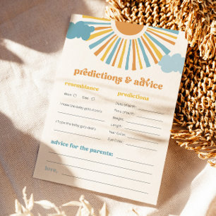 Tarjetas de asesoramiento y predicciones de Sun