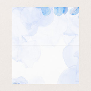 Tarjetas de Asiento de Boda Elegantes con Flores e