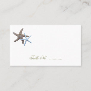 Tarjetas de asiento de Escort de la Pareja Starfis