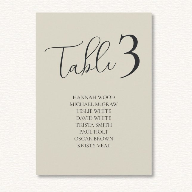 Tarjetas de Asiento de Mesa de Boda de Conchas de  (Subido por el creador)