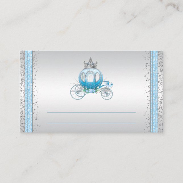 Tarjetas de Asiento del Carruaje de la Princesa Ce (Anverso)