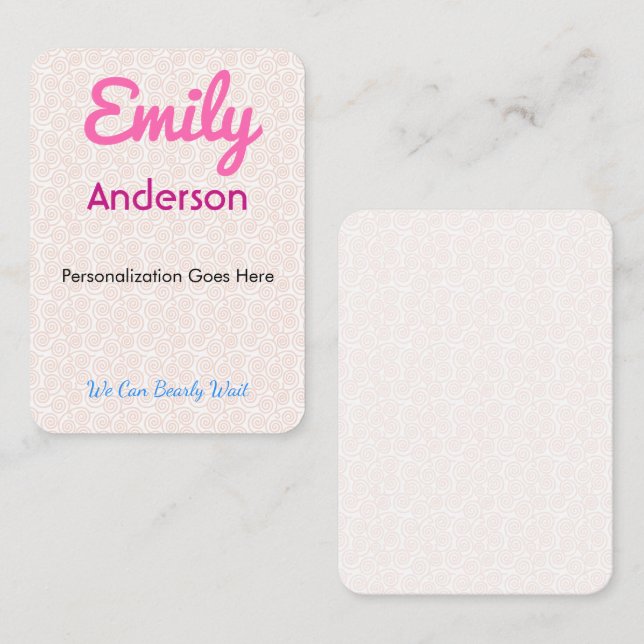 Tarjetas de Asiento Impresas Personalizadas para I (Anverso / Reverso)