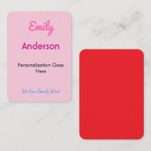 Tarjetas de Asiento Impresas Personalizadas para I