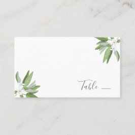 Tarjetas de asiento para Boda Scarborough Sage