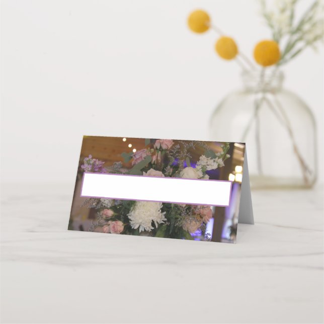 Tarjetas de asiento para bodas (Anverso)