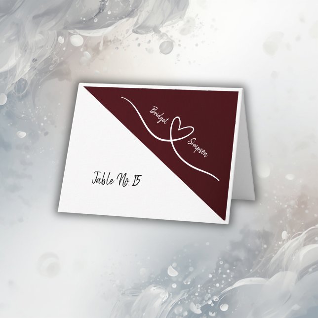 tarjetas de asiento para invitados elegantes de co (Subido por el creador)