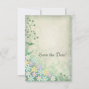 Tarjetas de aviso de boda florales Spring Dream